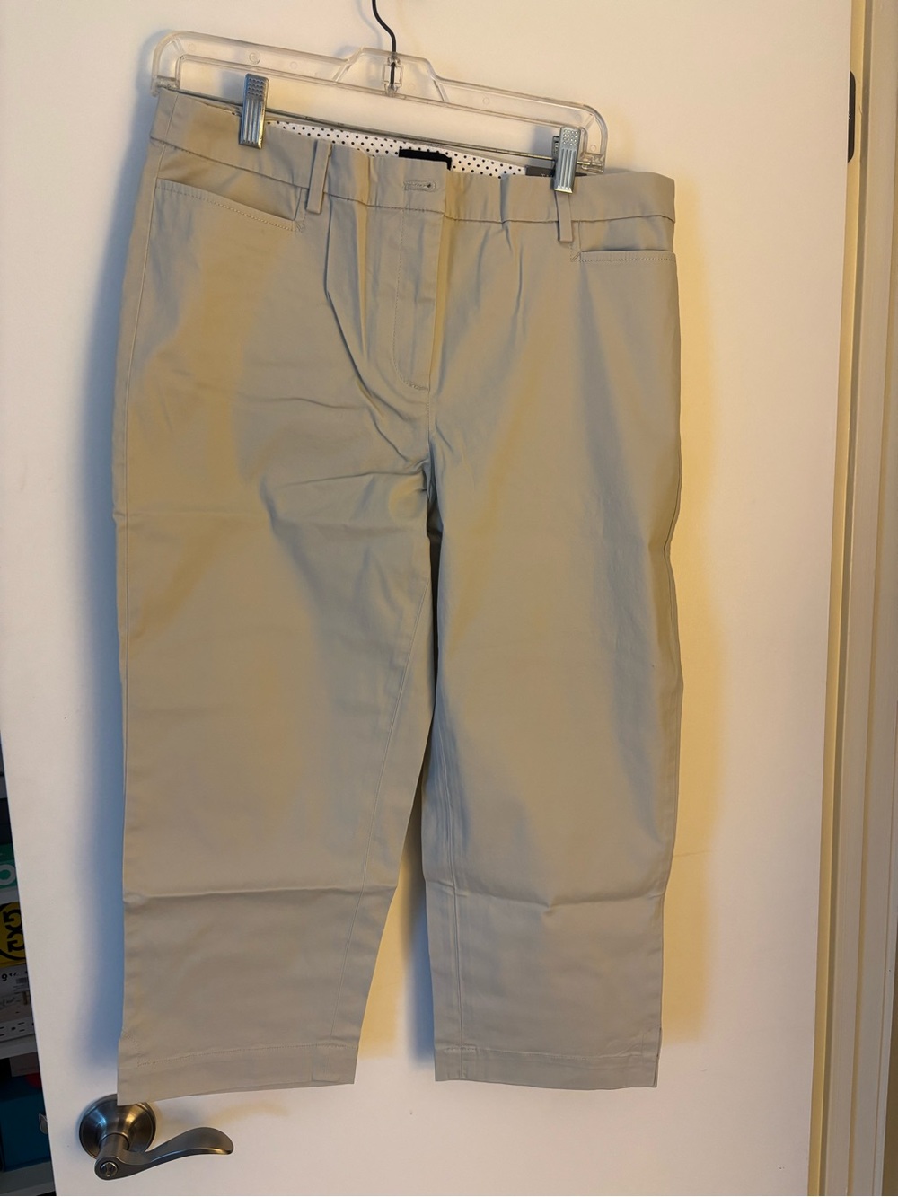 Talbots Light Beige Chino Pants size 10